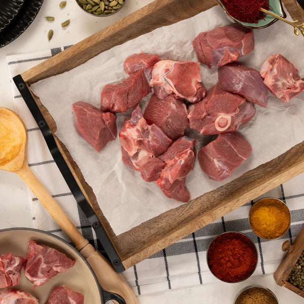 Halal Diced Lamb Leg